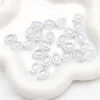 Flashing Crystal Oval Glass Beads DIY Jewelry Accessories