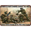 Veteran - Vintage Metal Signs - 20*30cm/30*40cm - Western