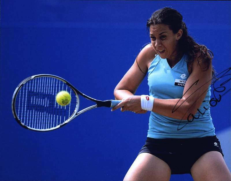 Marion Bartoli signed tennis 8x10 Photo Poster painting W/Certificate Autographed (A0001)