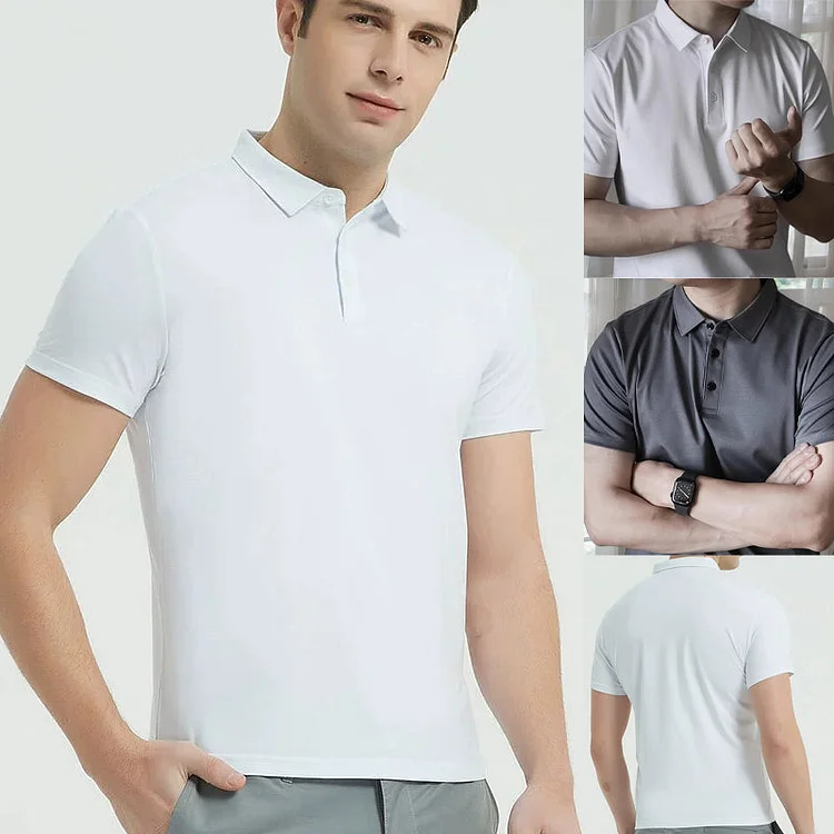 Lässiges Kurzarm-T-Shirt aus Baumwolle für Herren