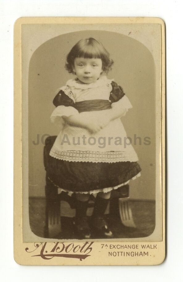 19th Century Children - 1800s Carte-de-visite Photo Poster painting - Booth of Nottingham