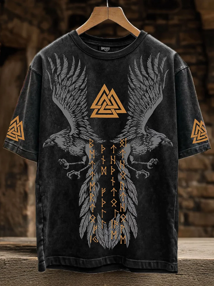 Herren Viking Inspir bedrucktes Kurzarm-T-Shirt