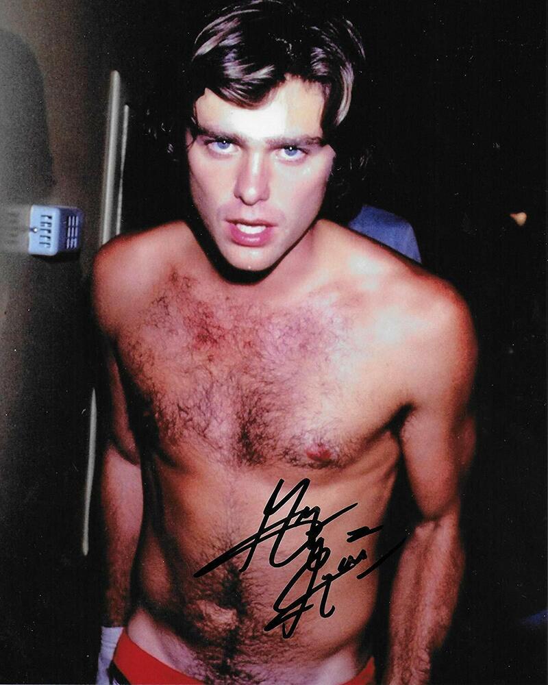 Greg Evigan Beefcake Shirtless  Signed 8x10 Photo Poster painting At Hollywoodshow RARE!!