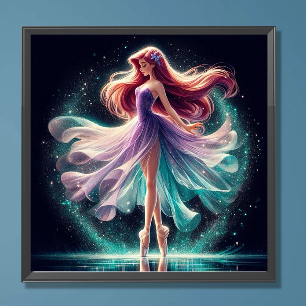 Disney Princess - Paint By Number(40*40cm)