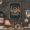 Foreigner - Panneaux en &eacute;tain m&eacute;tallique(20*30cm/30*40cm) - Musique