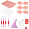 DIY Multifunctional Diamond Painting Cover Plate Turn Drill Tray Tool Set