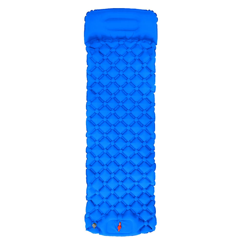 

Moisture-proof TPU Sleeping Mat Outdoor Camp Tent Inflatable Air Mattress, Lake blue, 501 Original