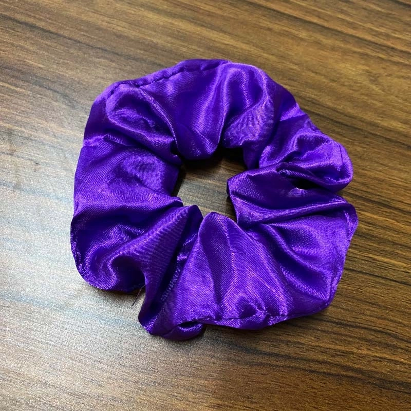 Halloween Novelty Women’S Solid Color Artificial Crystal Luminous Hair Tie