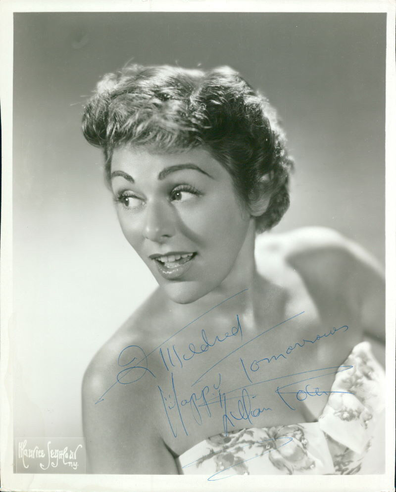 Lillian Roth (Vintage, Inscribed) signed Photo Poster painting COA