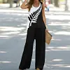 Women's Printed Vest Pants Two Piece Suit