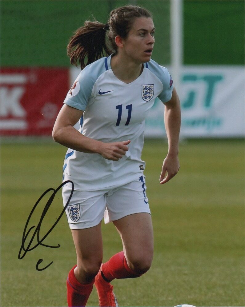 England World Cup Karen Carney Autographed Signed 8x10 Photo Poster painting COA A