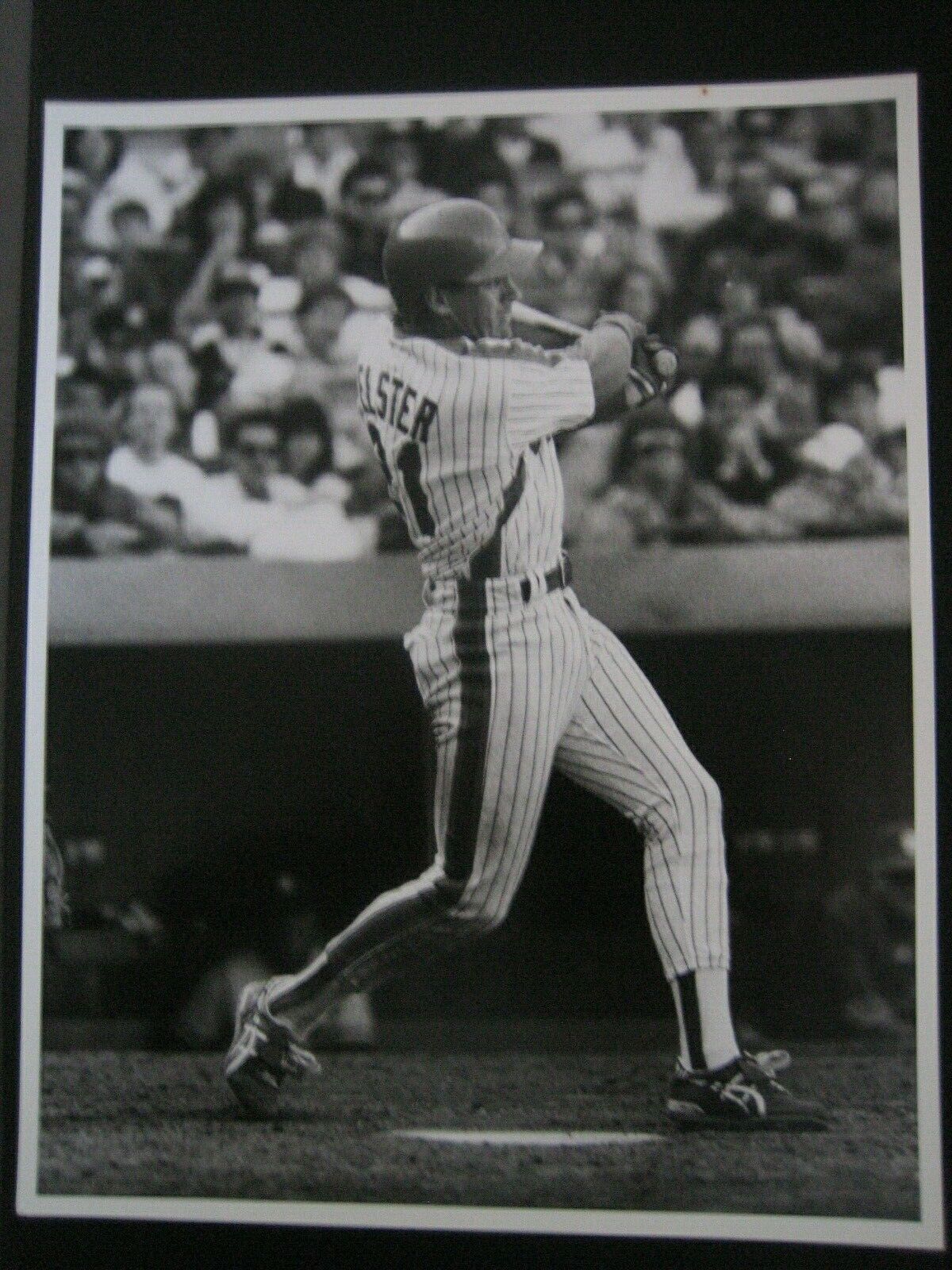 Kevin Elster 1988 Press Original 11 x 14 Photo Poster painting by Bob Olen New York Mets