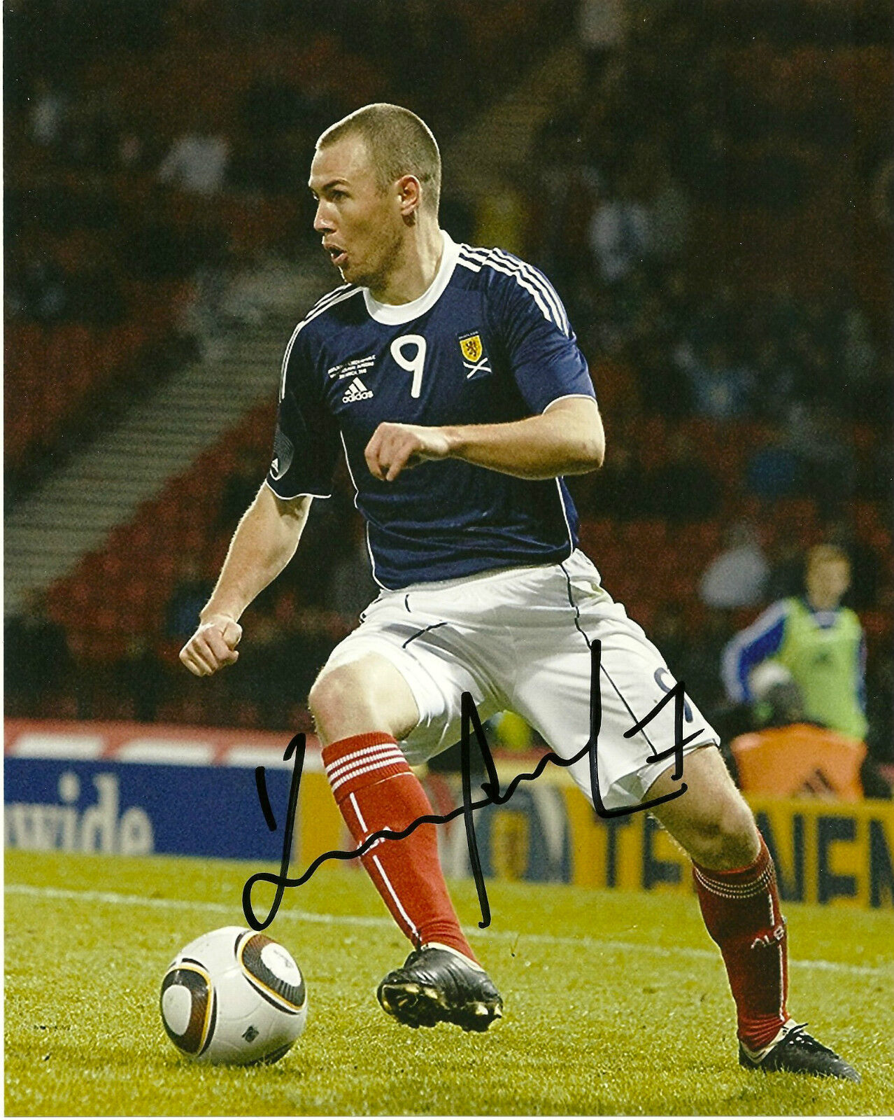 Scotland Vancouver Whitecaps Kenny Miller Autographed Signed 8x10 Photo Poster painting COA