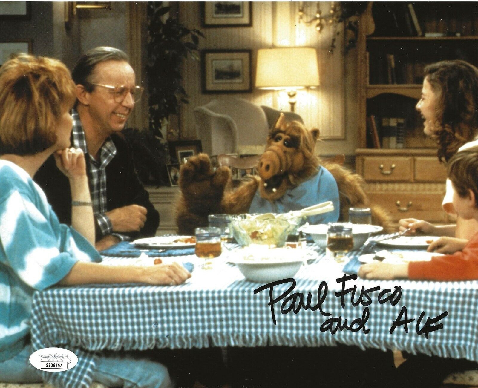 Paul Fusco signed ALF 8x10 Photo Poster painting autographed 3 JSA Certified