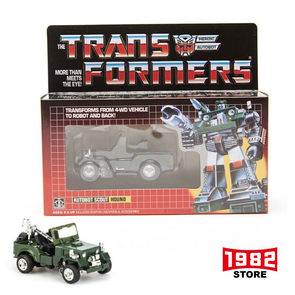 Transformers  G1 Hound AUTOBOT SCOUT Reprint Children's Toy Gifts Figures MISB