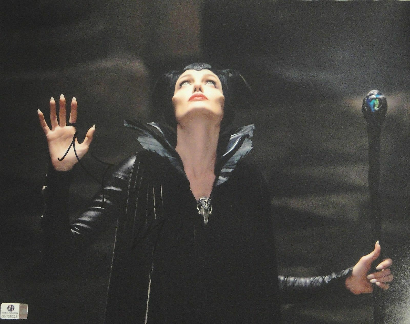 Angelina Jolie Signed Autographed 11x14 Photo Poster painting Gorgeous Maleficent JSA U16275