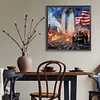 Diamond Painting -DIY Full Square Drill Fire Hero(45*45 CM)