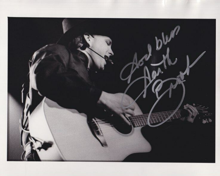 Garth Brooks signed 8x10 Photo Poster painting COA in-person one of a kind Photo Poster painting