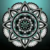 Mandala-Paint By Numbers Acrylic Painting 40*40cm