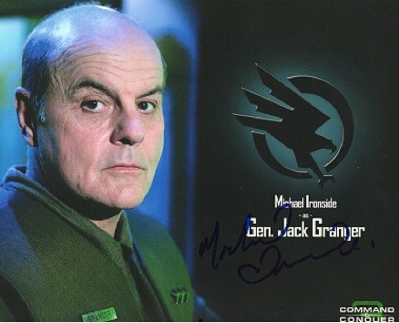 *MICHAEL IRONSIDE*SIGNED*AUTOGRAPHED*Photo Poster painting*COMMAND & CONQUER 3*8X10*COA*