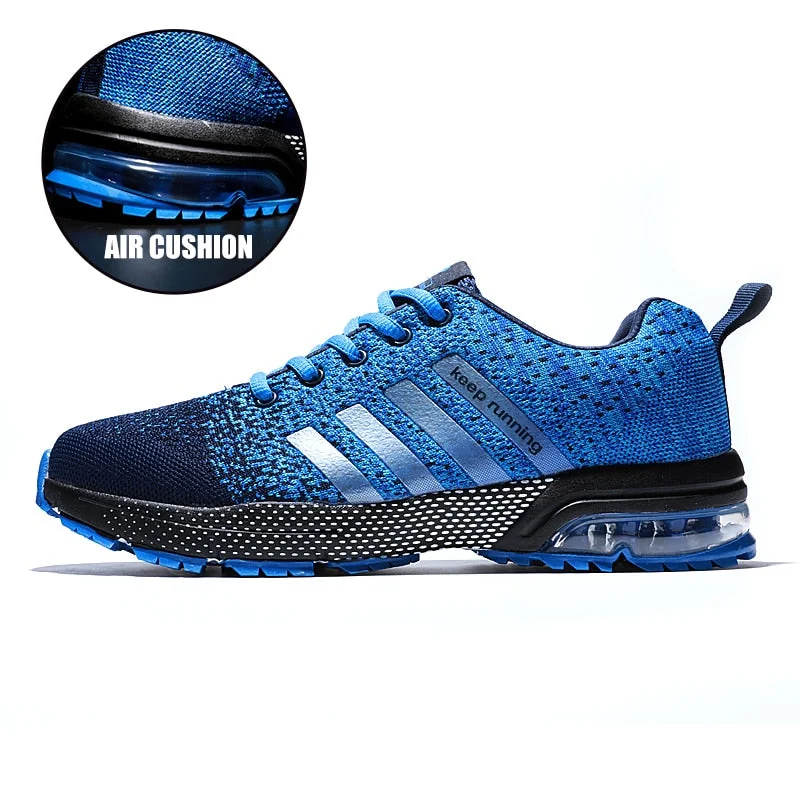 Shoes for Men Chunky Sneakers 2021 Keep Running Air Sport Shoes Man Fashion Lightweight Marathon Trainers BIg Sizes Unisex