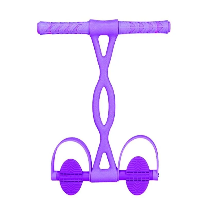 Home Fitness Pedal Tensioner Sit-Up Aid Multifunctional Elastic Rope, Specification： Little Waist Crystal 