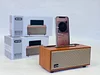 Bluetooth Speaker Vintage Wood Grain Retro Portable Radio TWS Wireless Subwoofer
