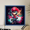 Super Mario-11CT Stamped Cross Stitch 40*40cm