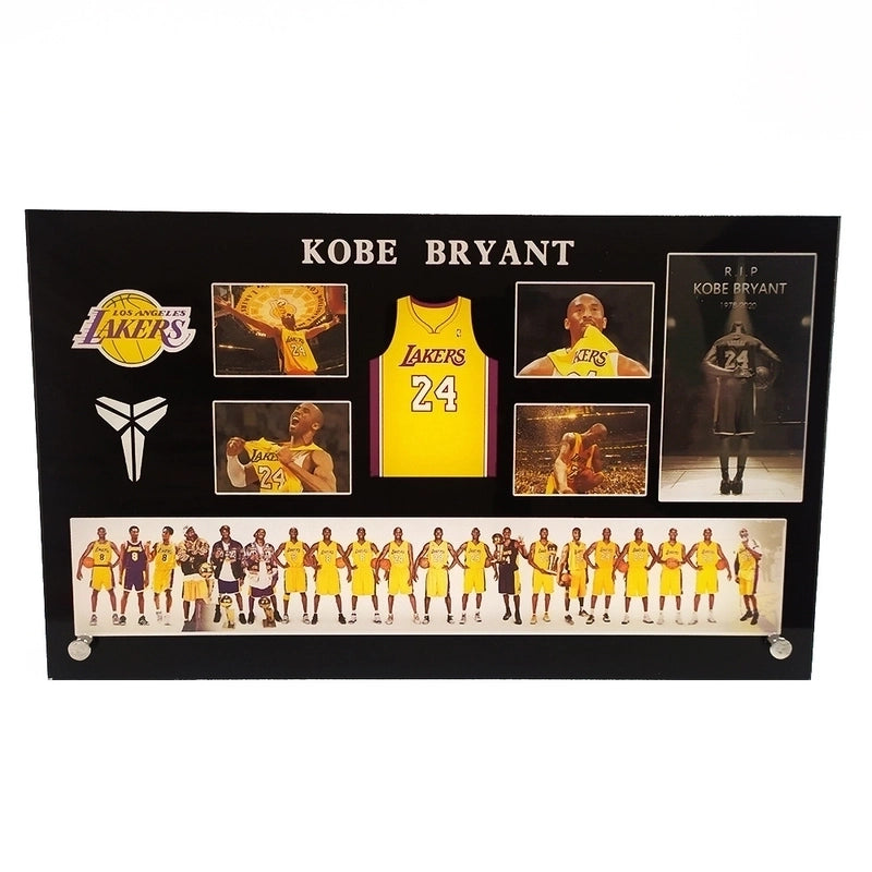 James Curry Nba Basketball Star Acrylic Jersey Decoration Kobe 36-piece Jersey Collection Desktop Decoration