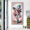(40*70cm)Girl - Full Round Drill Diamond Painting