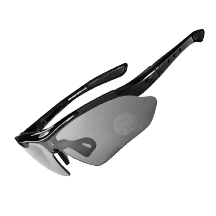 Siren Black Cycling Sport Polarized Glasses