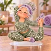 DIY Pearl Diamond Painting Acrylic Stand, Double-Sided Printed Tabletop Decoration, Special Shaped Diamond Art Craft Kit for Home Decor(Grandma)	