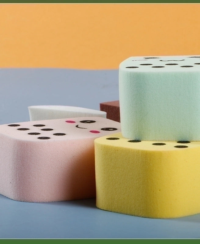 Cute Cartoon Pur Makeup Sponge 1 Piece 1 Set