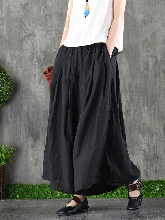 Loose Wide-leg Pants