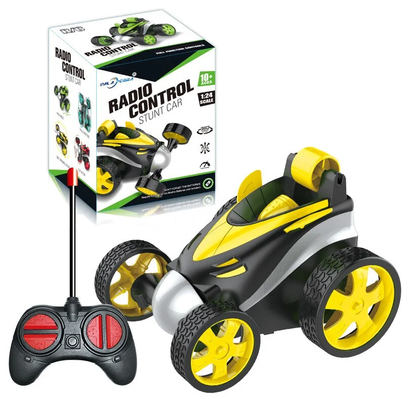Wireless RC Car 90&deg; Upright Walking Mini Deformation Tumbling Stunt Car 360&deg; Rotating Model Remote Control Toys For Children