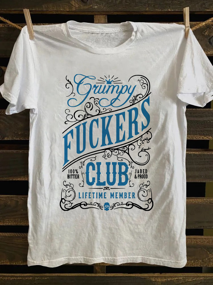 Grumpy F Club T-Shirt