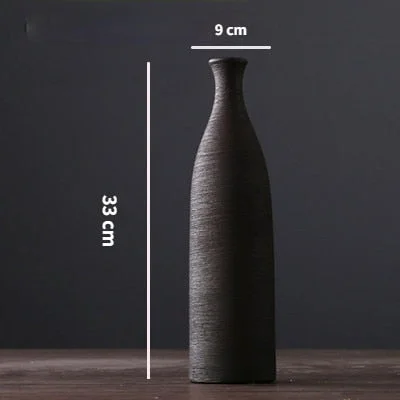 Vases Home Decoration Accessories Ceramic Vase Modern Minimalism Flower Vase Living Room Decoration Office Table Decoration