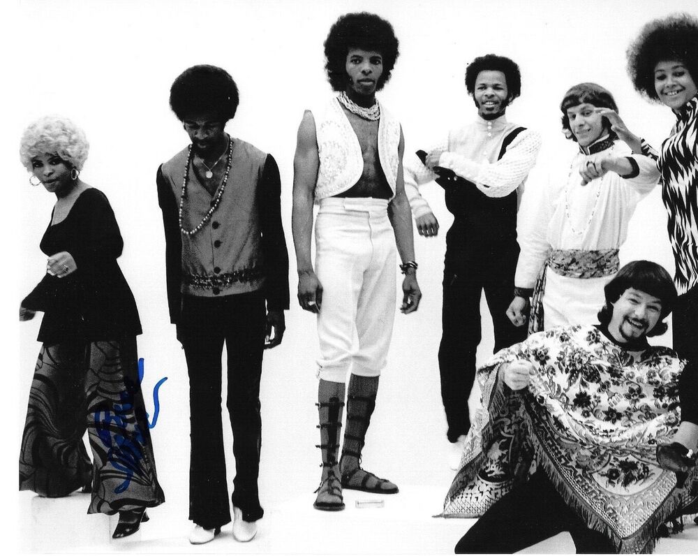 * ROSE STONE * signed 8x10 Photo Poster painting * SLY & THE FAMILY STONE * * 6