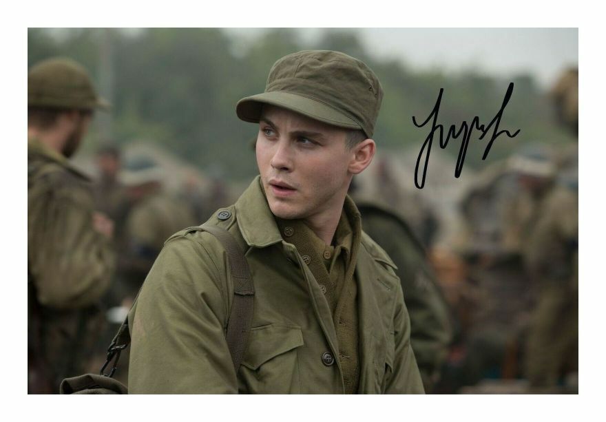 LOGAN LERMAN AUTOGRAPH SIGNED PP Photo Poster painting POSTER