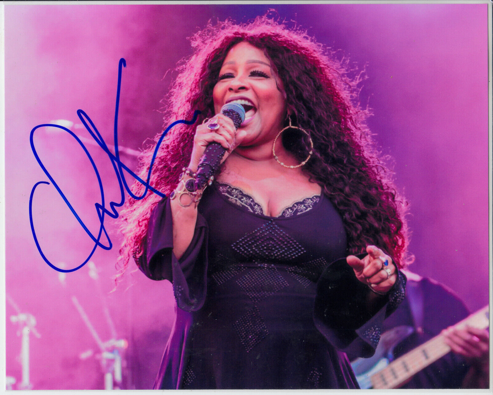 Chaka Khan singer, songwriter band Rufus Signed Autograph 8x10