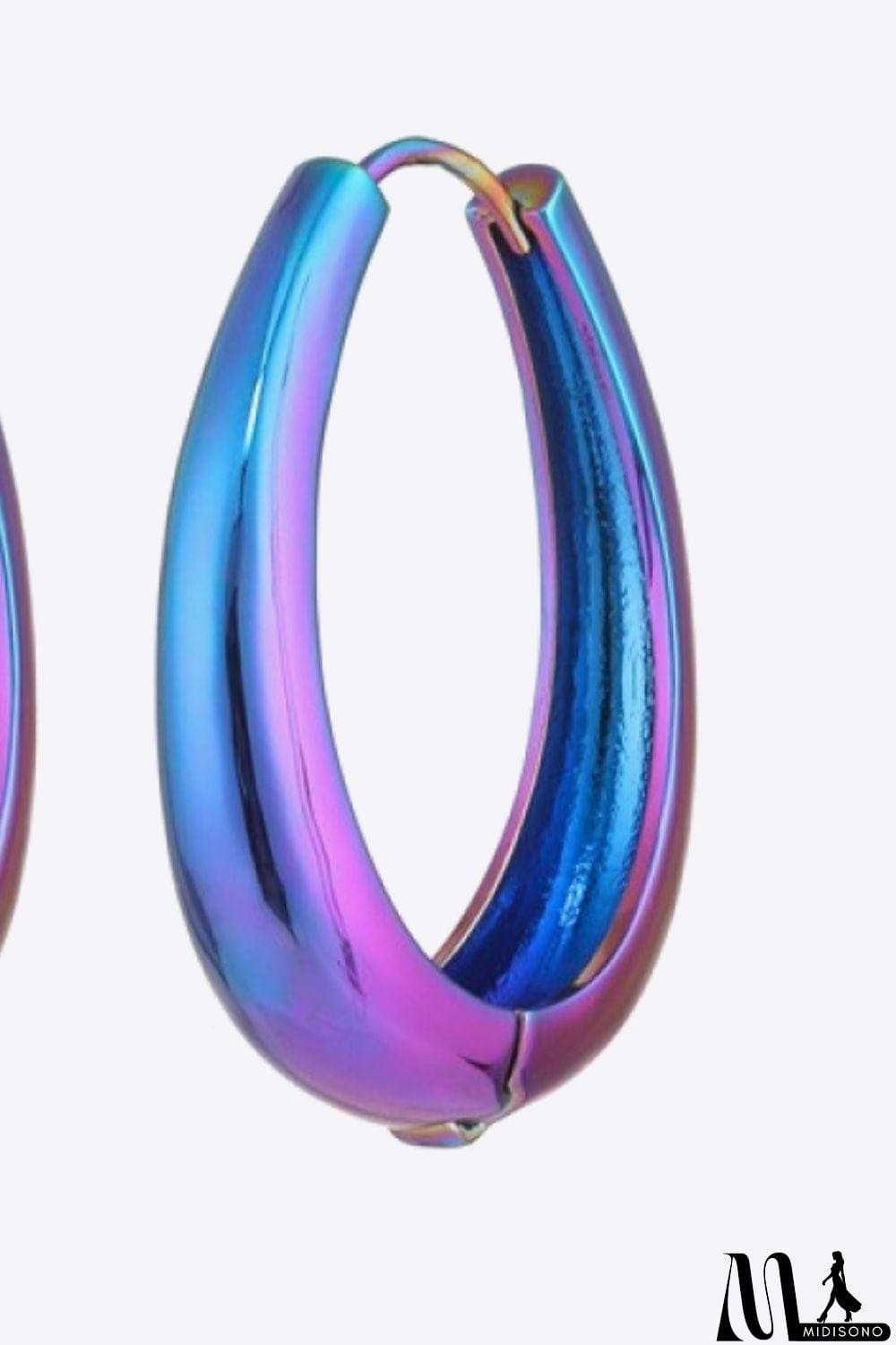 MidiSono - Multicolored Huggie Earrings