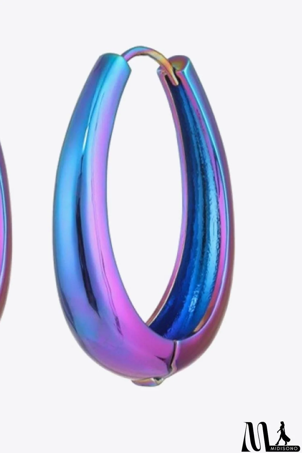 MidiSono - Multicolored Huggie Earrings
