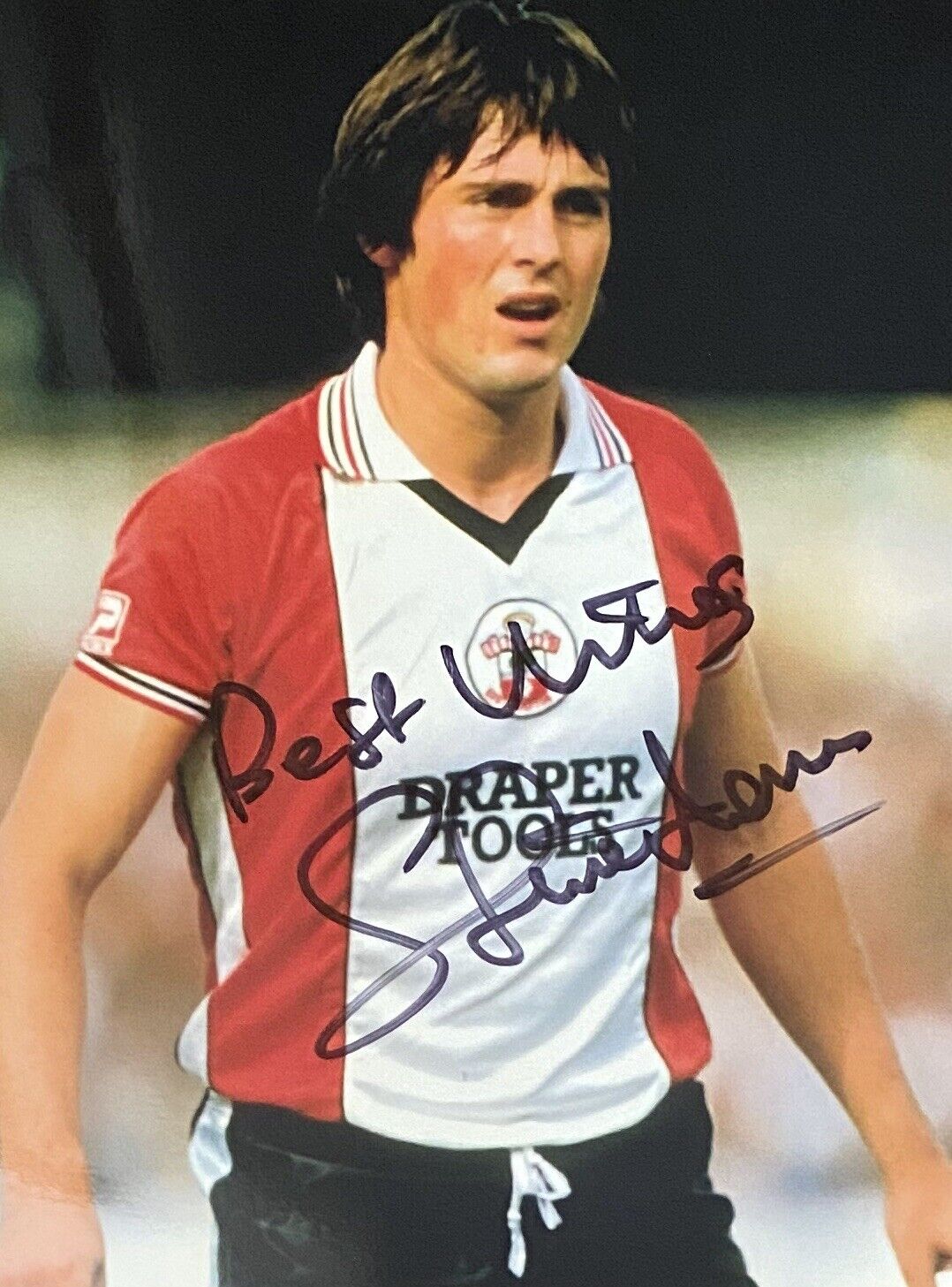 Steve Moran Genuine Hand Signed Southampton 6X4 Photo Poster painting 3