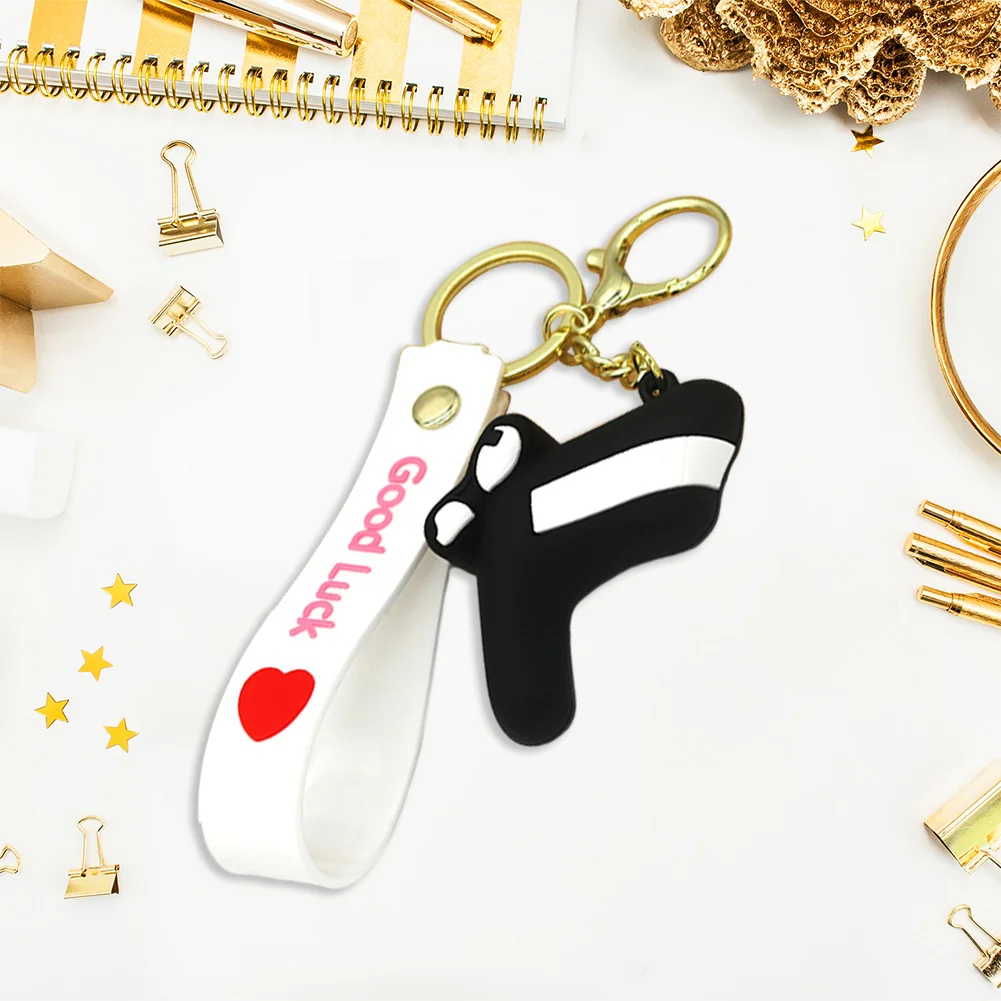 Letter A-Z Keychain Wacky Wizard Handbag Key Chain for Car Keys/Wallet/Backpack