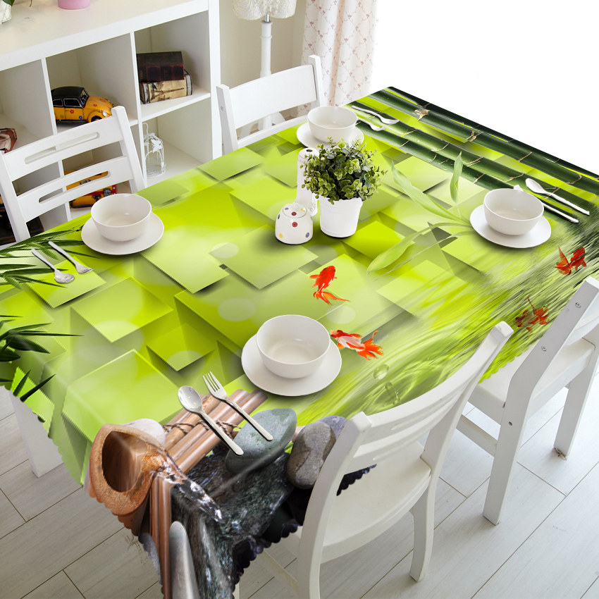 

Bamboo - 3D Tablecloth, 140*210cm, 501 Original