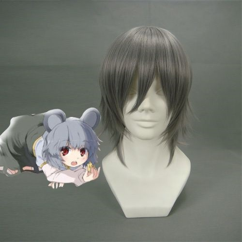 touhou project nazrin cosplay wig