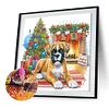Diamond Painting-DIY Crystal Rhinestone Xmas Shepherd