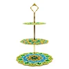 DIY Diamond Painting 3-Tier Mandala Cupcake Dessert Stand Serving Tray Decor Kit