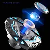 All Alloy Fidget Spinner Set Mute Bearing Metal Luminous Hand Spinner Glow In The Dark Stress Relief Toys for Adults Kids Gifts