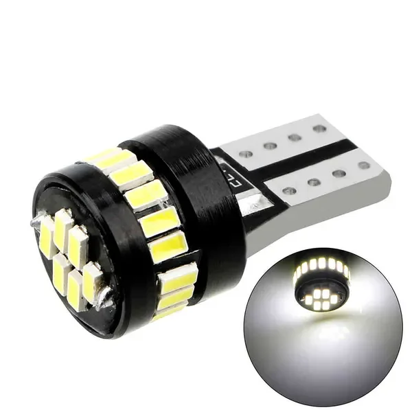 Parking Lights T10 24SMD 3014 License Plate Light Super Bright White Instrument lamp Car Clearance Lamp